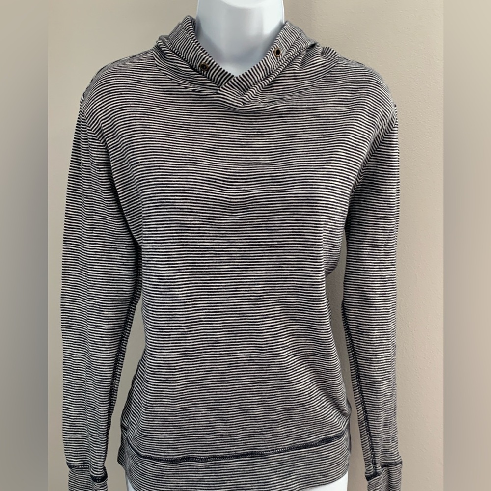 JCrew Striped Hoodie
